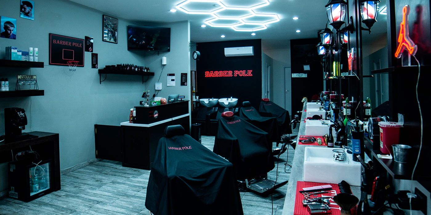 barber pole salone fonte nuova
